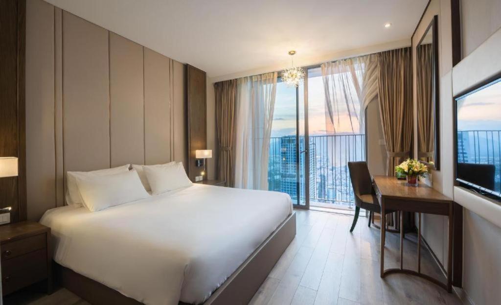Panorama Sky Blue Nha Trang Aparthotel ภายนอก รูปภาพ