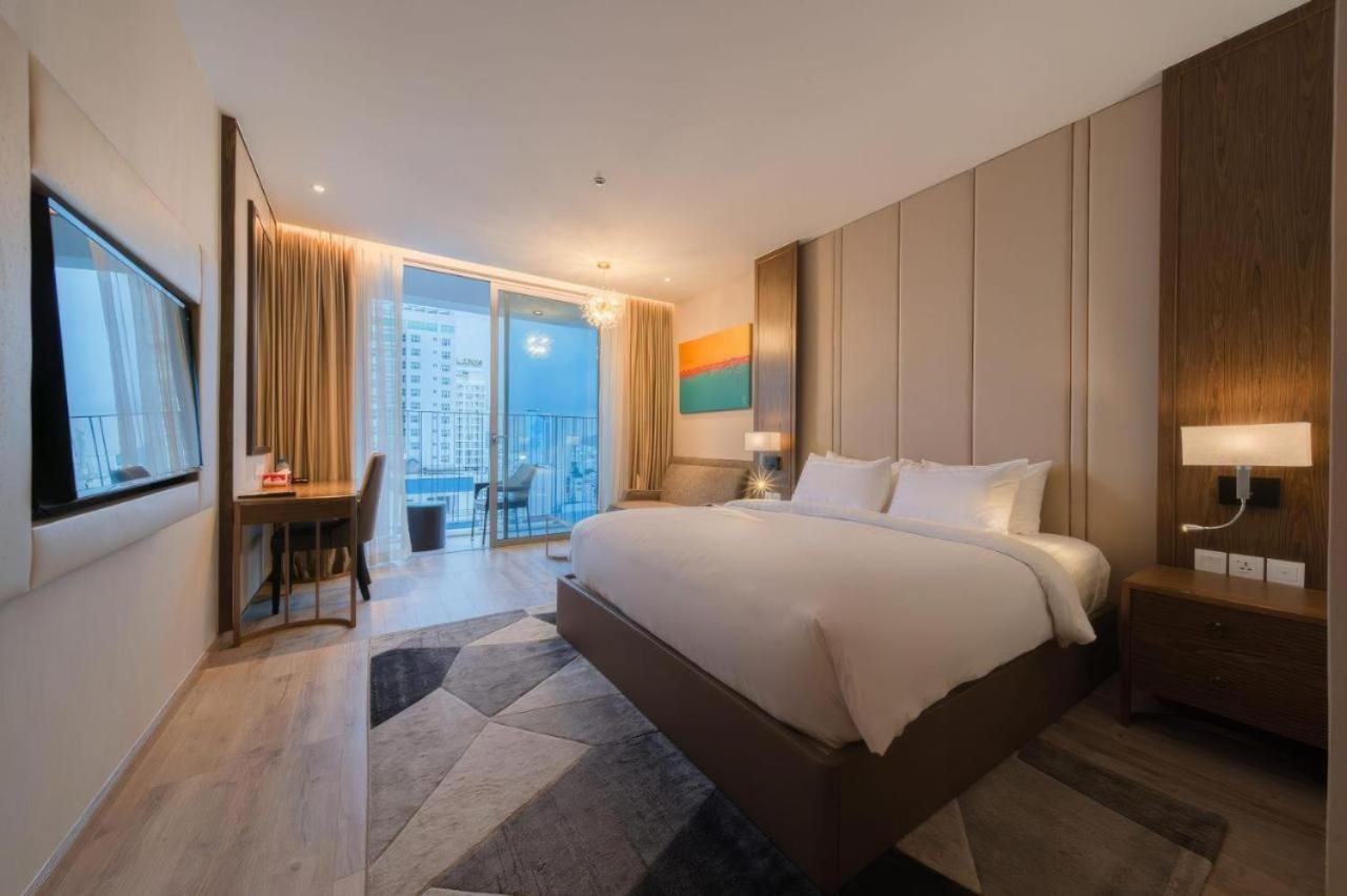 Panorama Sky Blue Nha Trang Aparthotel ภายนอก รูปภาพ
